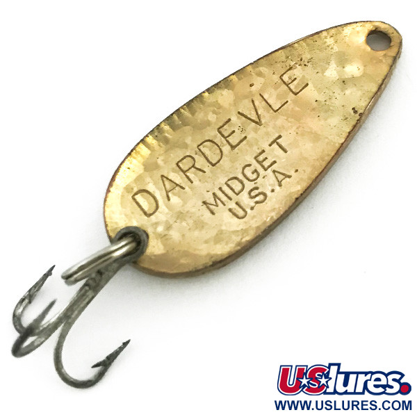 Vintage  Eppinger Dardevle Midget Crystal, 3/16oz Crystal fishing spoon #6785