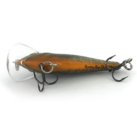 Vintage Rapala Scatter Rap Shad SCRS05, 3/16oz BGL Live Bluegill fishing lure #6788