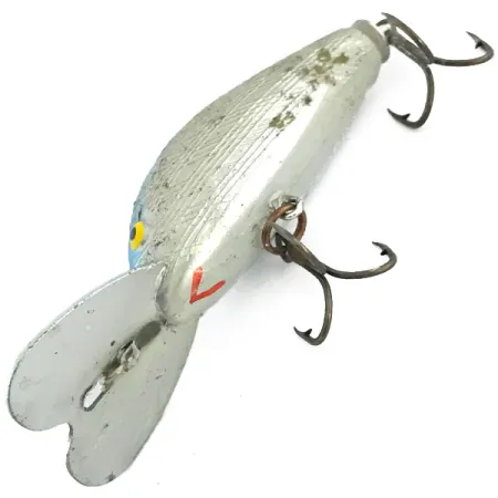 Vintage  Bill Norman Quarterback Shallow , 1/4oz Light Blue Metallic fishing lure #6790
