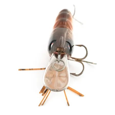 Vintage Yo-Zuri/Duel Yo-Zuri Crystal 3D Shrimp, 2/5oz Holographic Olive fishing lure #6791