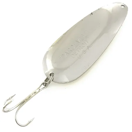 Vintage Eppinger Dardevle Dardevlet , 3/4oz Gold / Nickel fishing spoon #6804