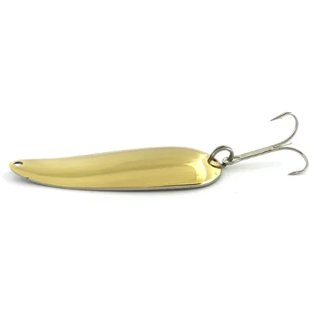 Vintage Eppinger Dardevle Dardevlet , 3/4oz Gold / Nickel fishing spoon #6804
