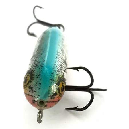 Vintage Heddon Zara Puppy, 1/4oz Rainbow Trout fishing lure #6806