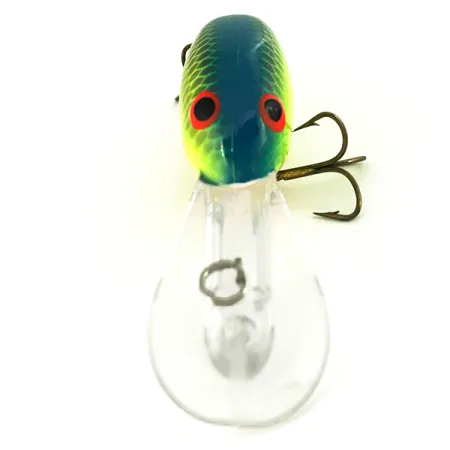 Vintage Bandit 300, 3/8oz Chartreuse Blue Back fishing lure #6813