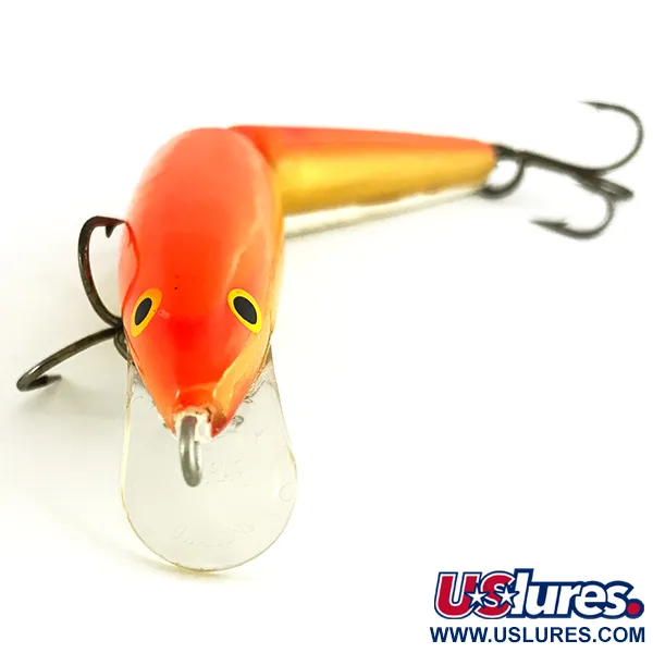 Vintage Rapala Jointed J-11 SFC UV, 1/3oz GFR fishing lure #6815