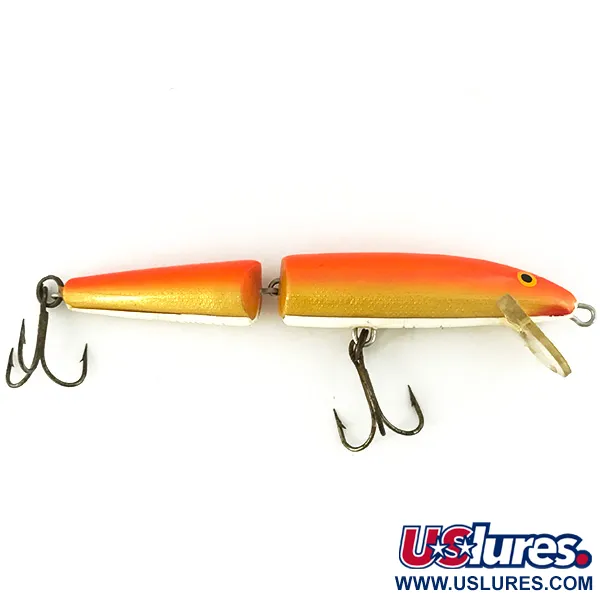 Vintage Rapala Jointed J-11 SFC UV, 1/3oz GFR fishing lure #6815