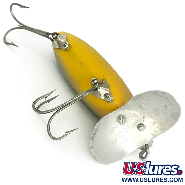 Vintage   Fred Arbogast Jitterbug , 1/2oz Perch fishing lure #6816