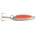 Vintage   Blue Fox Pixee UV, 1/2oz Hammered Nickel / Orange fishing spoon #6822