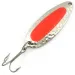 Vintage   Blue Fox Pixee UV, 1/2oz Hammered Nickel / Orange fishing spoon #6822