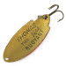 Vintage   Thomas Buoyant, 3/16oz Hammered Golden Rainbow Trout fishing spoon #6824