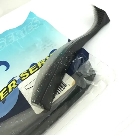 Gary Yamamoto Yamamoto Saltwater series soft bait 3 pcs, Black w / Hologram Belly fishing #6830