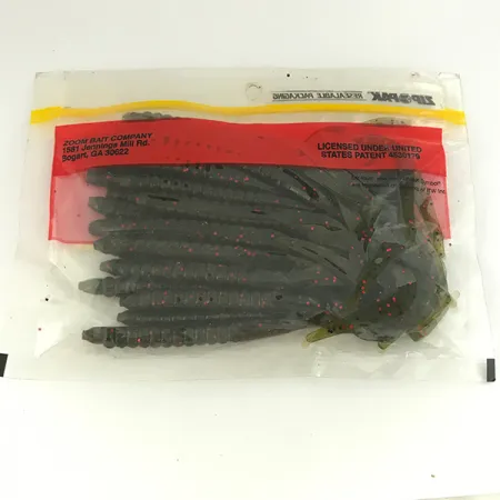 Vintage Zoom Super Salt Plus soft bait, Olive fishing #6832
