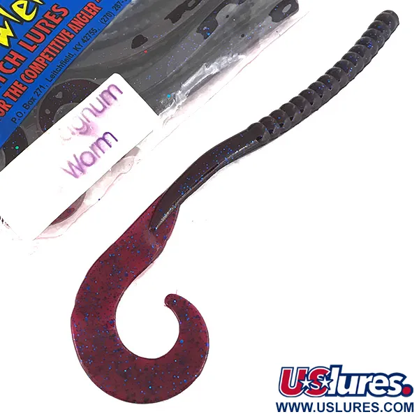  Other Prowler Magnum Worm soft bait 8pcs,  Blue Fleck fishing #6837