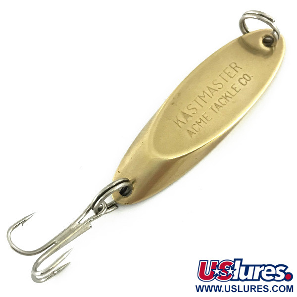 Vintage  Acme Kastmaster , 1/4oz Brass fishing spoon #6840