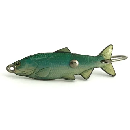 Vintage Renosky Lures Weedless Renosky Laser Weedless Spoon, 2/5oz Light Blue / Nickel fishing spoon #6852