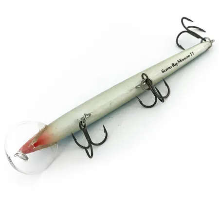 Vintage Rapala Scatter Rap Minnow, 3/16oz B (Blue) Light Blue fishing lure #6858