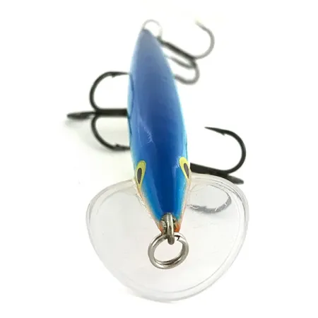 Vintage Rapala Scatter Rap Minnow, 3/16oz B (Blue) Light Blue fishing lure #6858
