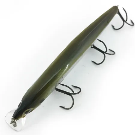 Vintage Rapala Shadow Rap 11, 2/5oz Moss Back Shiner fishing lure #6860