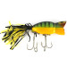 Vintage   Fred Arbogast Hula Popper, 1/2oz Perch fishing lure #6863