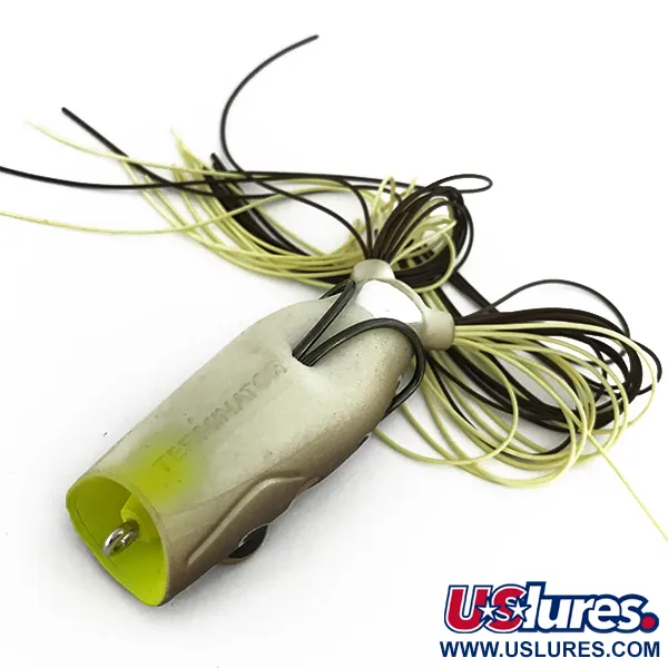 Vintage   Terminator Popping Frog, 1/2oz Brown fishing #6865