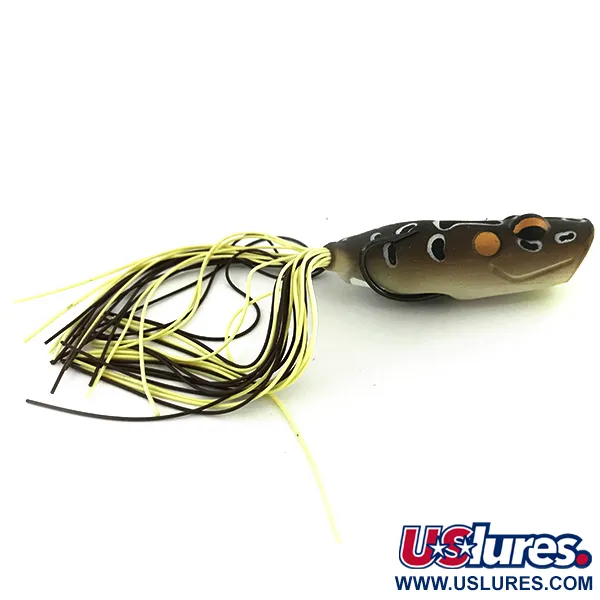 Vintage   Terminator Popping Frog, 1/2oz Brown fishing #6865