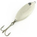 Vintage   Bomber Slab Spoon, 1 1/3oz Pearl fishing spoon #6867