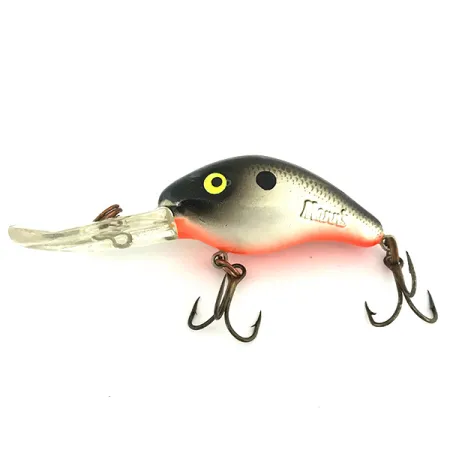 Vintage Mann's Bait  Mann's 10+, 1/3oz Gray fishing lure #6881