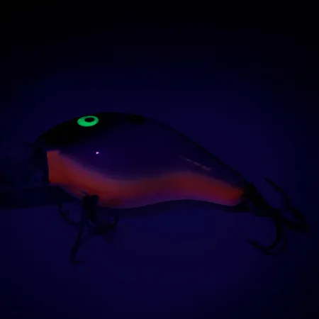 Vintage Mann's Bait  Mann's 10+, 1/3oz Gray fishing lure #6881