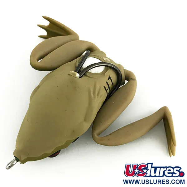 Vintage Other Weedless LunkerHunt Lunker Frog, 1/2oz Frog fishing #6886