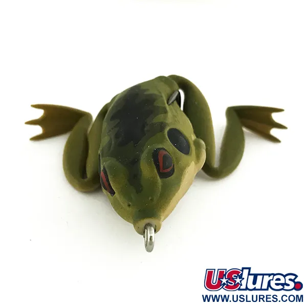 Vintage Other Weedless LunkerHunt Lunker Frog, 1/2oz Frog fishing #6886