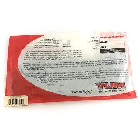 YUM Yum DOOZE soft bait 5pcs, June Bone fishing #6888