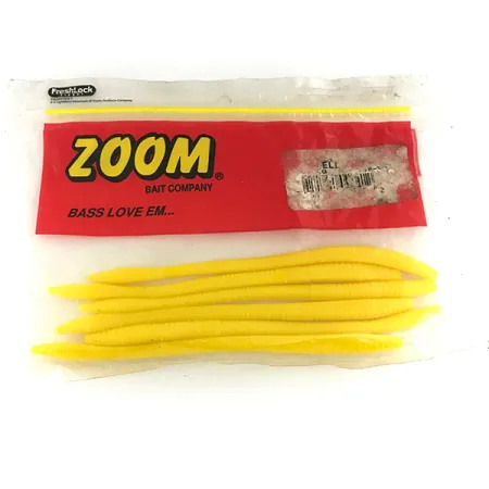 Zoom Finesse Worm soft bait 6pcs