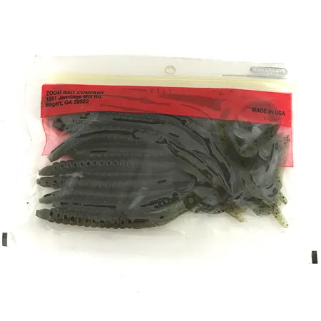 Zoom Super Salt Plus soft bait 20pcs, Green Pumpking fishing #6892