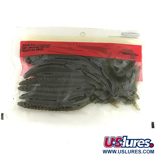   Zoom Super Salt Plus soft bait 20pcs,  Green Pumpking fishing #6892