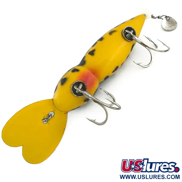 Vintage   Whopper Stopper Hellbender, 2/5oz Tiger fishing lure #6902