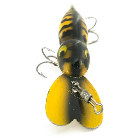 Vintage Whopper Stopper Hellbender, 2/5oz Tiger fishing lure #6902