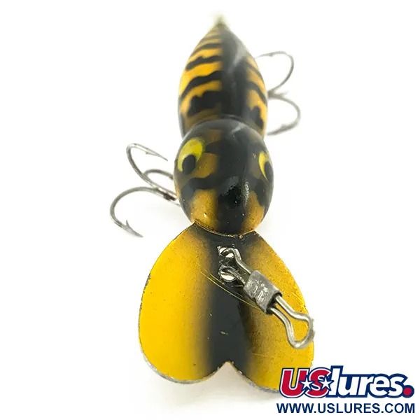 Vintage   Whopper Stopper Hellbender, 2/5oz Tiger fishing lure #6902