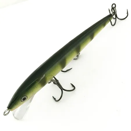 Vintage Rapala Original Floater F11, 3/16oz Perch fishing lure #6904