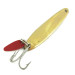 Vintage   Bay de Noc Swedish pimple, 3/16oz Gold fishing spoon #6910