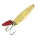 Vintage   Bay de Noc Swedish pimple, 3/16oz Gold fishing spoon #6910