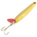 Vintage   Bay de Noc Swedish pimple, 3/16oz Gold fishing spoon #6911