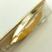 Vintage   Weedless Johnson Silver Minnow, 1/2oz Rainbow Perch fishing spoon #6912
