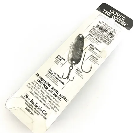 Blue Fox Rattlin Pixee, 1/2oz Gold / Green fishing spoon #6919