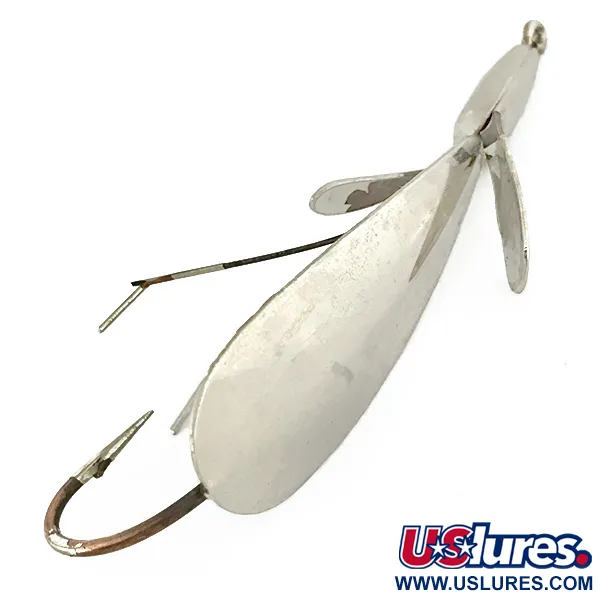 Vintage   Weedless Panther Martin Weed Wing, 2/5oz Nickel fishing spoon #6925