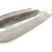 Vintage   Nebco FlashBait 66, 3/4oz Black / White / Nickel fishing spoon #6929