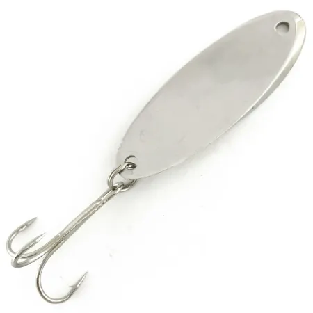 Vintage Weber Mr Champ, 3/4oz Nickel fishing spoon #6932