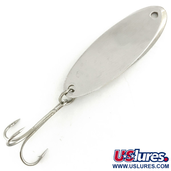 Vintage  Weber Mr Champ, 3/4oz Nickel fishing spoon #6932