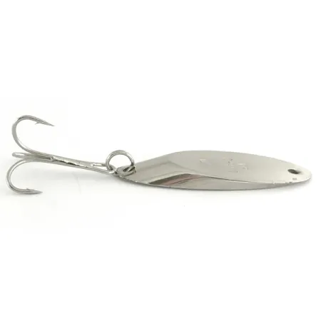 Vintage Weber Mr Champ, 3/4oz Nickel fishing spoon #6932