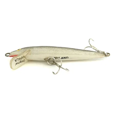 Vintage Rapala Original Floater F7, 1/8oz S (Silver) fishing lure #6940