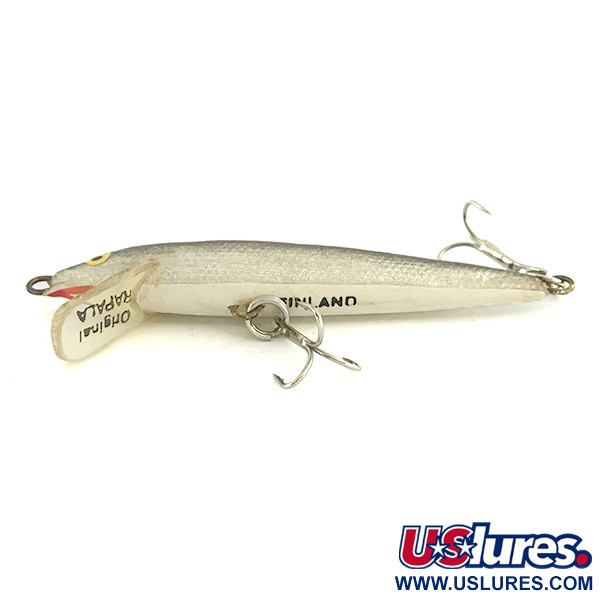 Vintage   Rapala Original Floater F7, 1/8oz S (Silver) fishing lure #6940